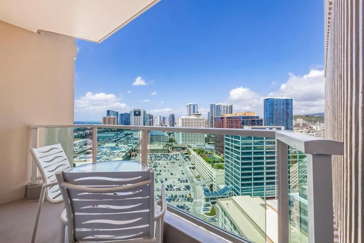Studio With Partial Ocean View & Balcony Unit 1901 Honolulu Verenigde Staten