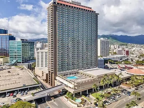 Дом отдыха Studio With Partial Ocean View & Balcony Unit 1901 Гонолулу США
