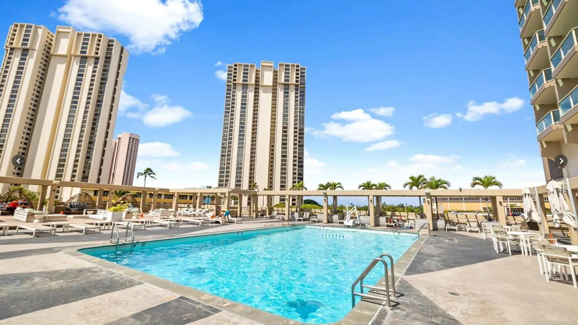 Дом отдыха Studio With Partial Ocean View & Balcony Unit 1901 Гонолулу США